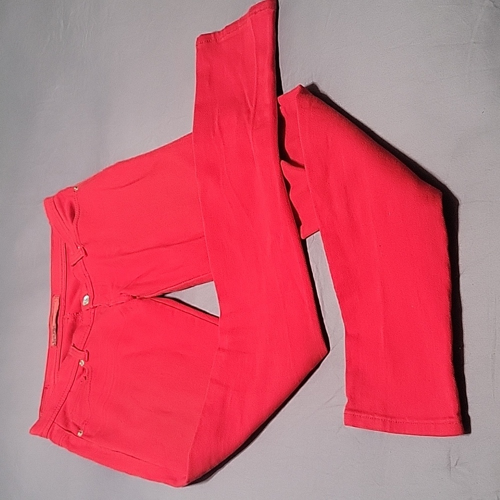 Red jeans